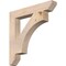 Ekena Millwork Westlake Slat Smooth Bracket, Douglas Fir, 3 1/2"W x 24"D x 24"H BKT04X24X24WTL06SDF - alternate 1